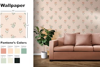 create unique and beautiful wallpaper and modern wall art designs