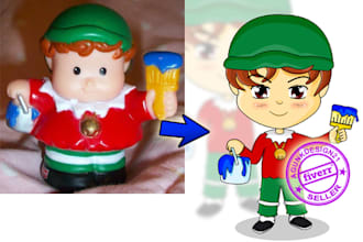 draw a very cute chibi from your picture