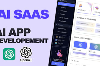 develop ai app, ai saas, ai web application, ai software with chatgpt openai