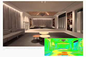 create professional dialux lighting designs and 3d renders
