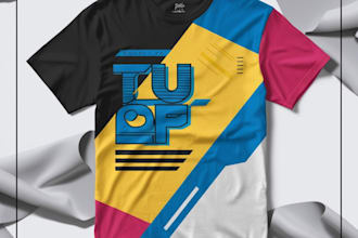 create an amazing t shirt design