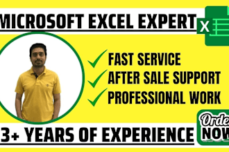do excel data reconciliation and cleanup services