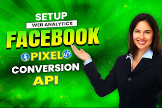 setup facebook pixel,conversion API, google analytics 4 with GTM