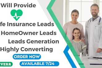 provide life insurance leads and homeowner leads
