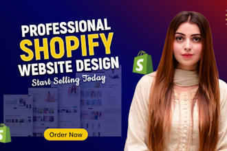 do shopify ecommerce website development, shopify store design