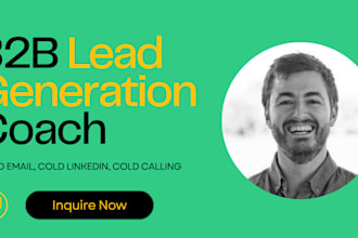 be your b2b lead generation coach