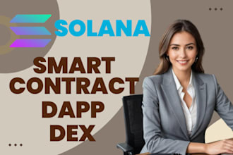 build dapp, dex, smart contracts on evm sonic xrp solana tron blockchain
