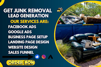 generate junk removal leads waste removal furniture cleanout trash removal leads