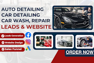 generate car detailing leads auto detailing car wash leads car detailing website