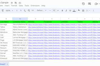do linkedin collection, and data extraction for any website