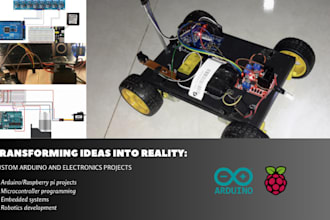 create custom arduino and iot projects