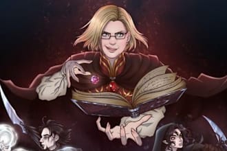 do comic book illustration anime graphic novel character design nsfw manga art