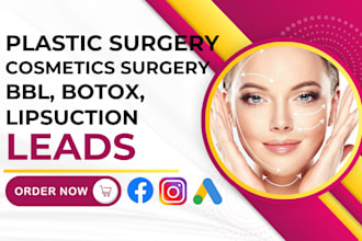 generate plastic surgery, healthcare cosmetic surgery leads with explainer video