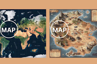 design dnd map rpgs fantasy world map