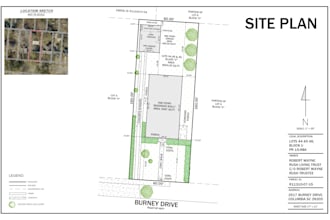 draft a professional site plan quickly and accurately