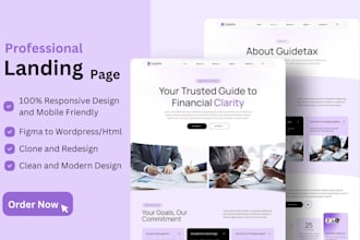 create landing page using wp and elementor pro
