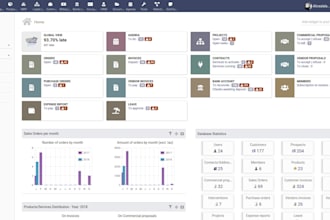 install erp dolibarr on your host, cloud or local machine