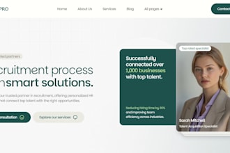 build an automated recruitment website with ai screening and ats integration