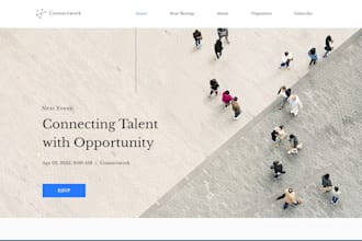 design recruitment website, job board website, staffing website, agency website