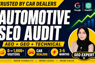 do automotive technical SEO audit for car dealer websites