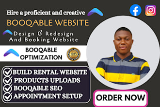 setup booqable rental website, marquee rental products upload, online booking