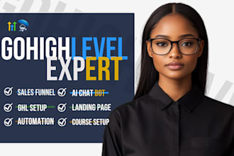 gohighlevel sales funnel coach go high level course setup landing page chat ai