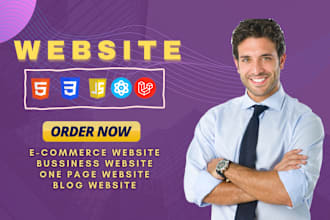 professional custom front end web development responsive modern and SEO friendly