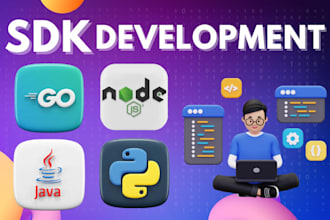 develop golang, nodejs, java or python sdk for your apis
