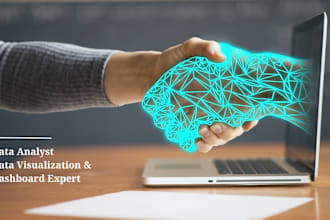 create power bi, excel and tableau dashboard and data visualization