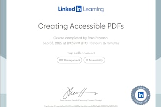 rush PDF accessibility remediation wcag section 508 ada aoda
