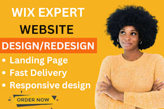 wix website design wix website redesign wix website development wix website