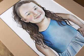 sketch personalized pencil art of your child best moments