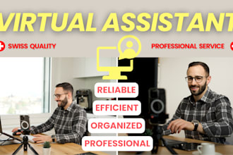 be your top quality virtual assistant with swiss precision for your business
