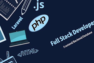 develop web applications with PHP and laravel