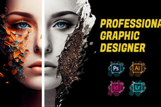 design flyer, banner, poster design, graphic design work
