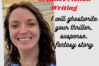 write your thriller, mystery, suspense story or novel