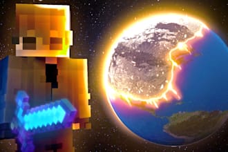 create a professional minecraft thumbnail for you