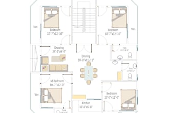 do floor plan, 3d floor plan, 2d drawing , rendering