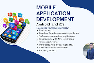 do mobile app development for android and ios with react native