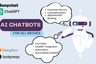 develop ai chatbots using manychat and chatgpt