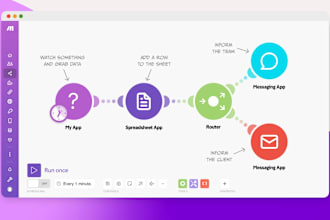 airtable, callendly, zapier, chatgpt, pabbly and make com automation
