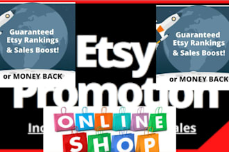 do etsy product listing promotion, ebay product listing promotion to get sales
