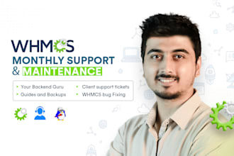 do whmcs related installation and custom tasks
