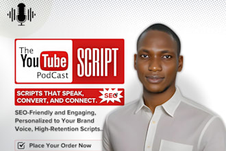 write high retention youtube and podcast scripts that grow your audience
