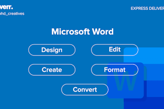 edit and format word documents