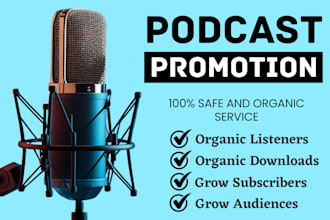 promote your podcast and help increase your audience