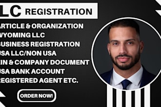 register wyoming llc creation USA llc registration ein for non USA resident