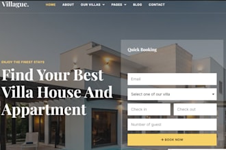 build vacation rental airbnb apartment booking website