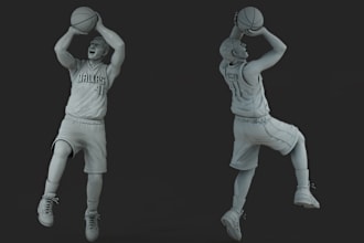 be 3d digital sculptor, realistic 3d character, zbrush model,3d bust, stl file