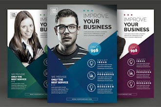 do marketing flyer business door hanger leaflet design marketing material